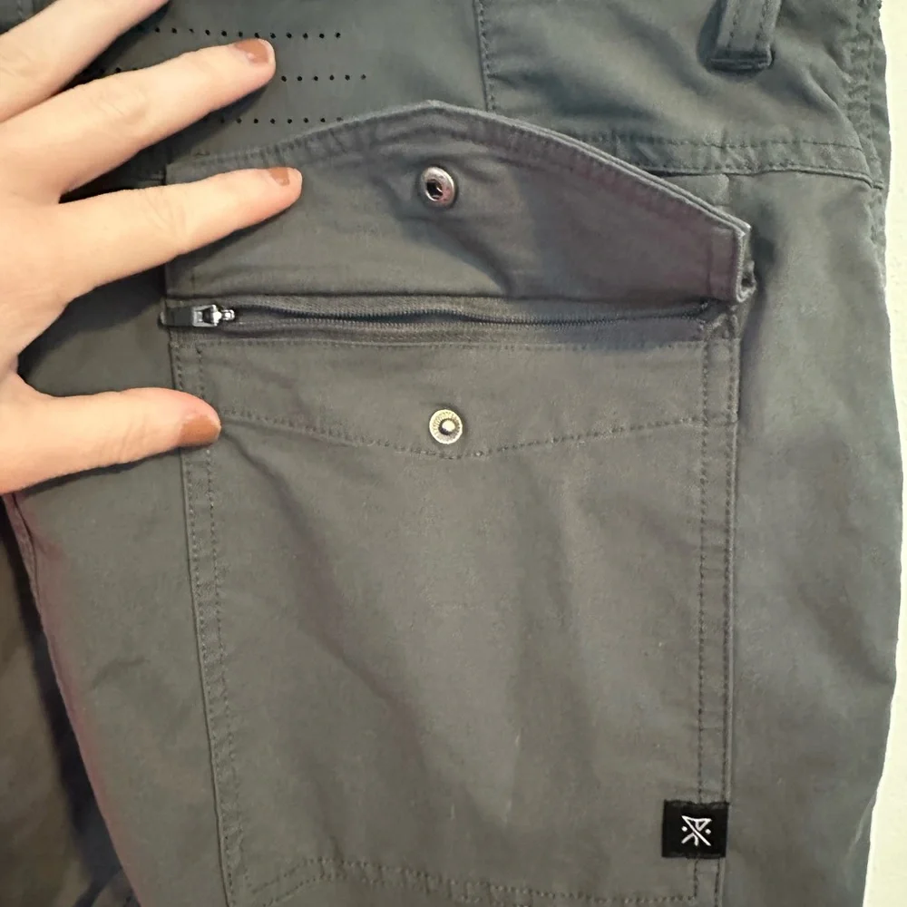 Roark Grey Layover Pro Traveler Pant - Picture 8 of 11